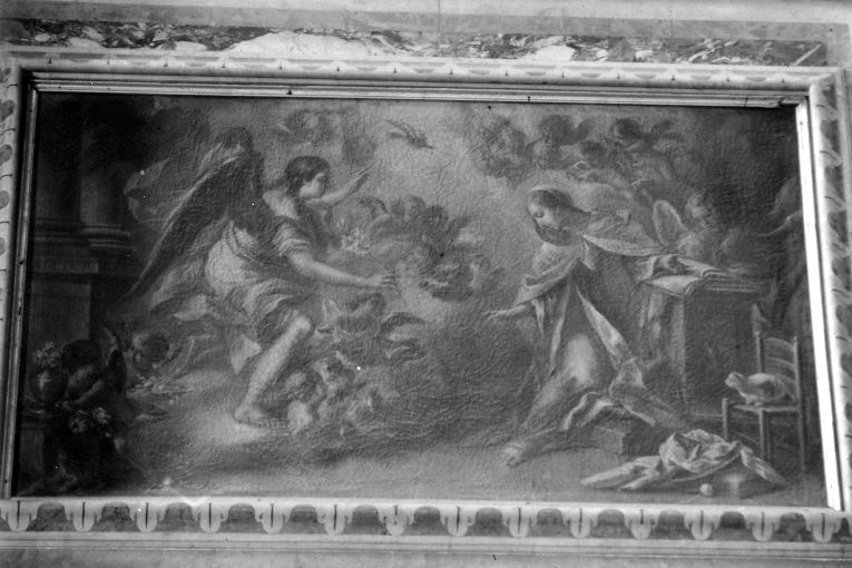 Annunciazione (dipinto) di Del Pezzo Michele (sec. XVIII)