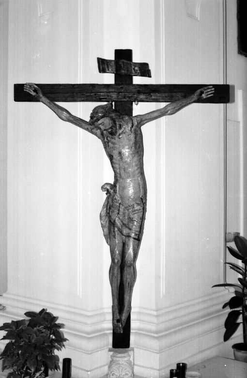 Cristo crocifisso (scultura) - ambito pugliese (sec. XVII)