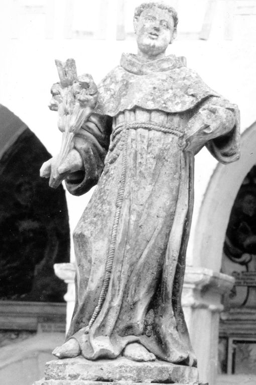 Sant'Antonio da Padova (statua) - ambito pugliese (sec. XVIII)