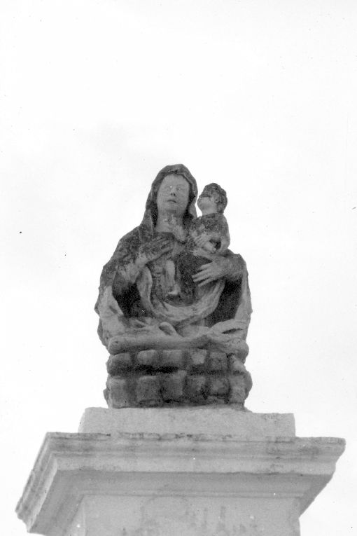 Madonna con Bambino (statua) - ambito pugliese (seconda metà sec. XVIII)