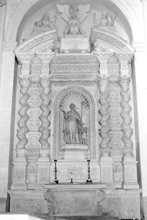 altare di Zimbalo Francesco Antonio (cerchia) (sec. XVII)