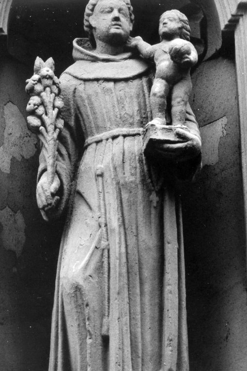 Sant'Antonio da Padova (statua) - ambito leccese (seconda metà sec. XVIII)