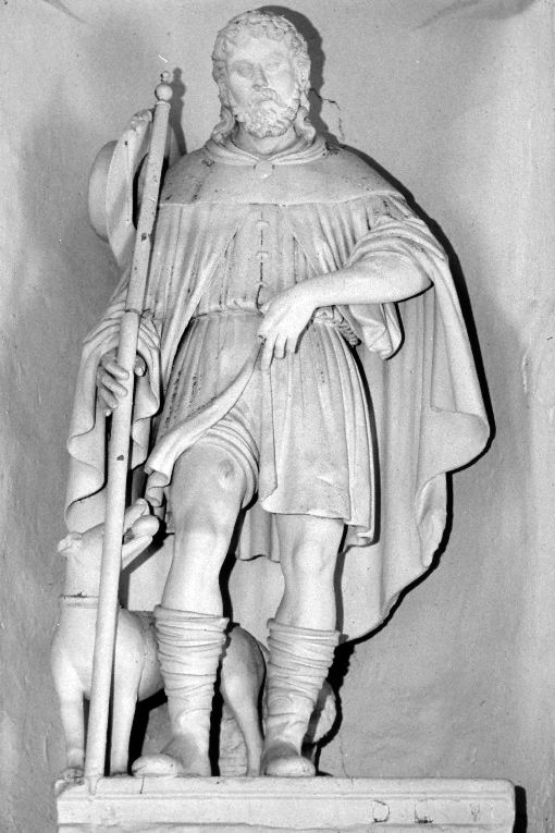 San Rocco (statua) di Riccardi Gabriele detto Beliecardo (sec. XVI)