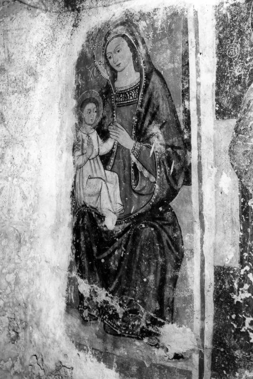 Madonna con Bambino (dipinto) - ambito Italia meridionale (fine sec. XV)