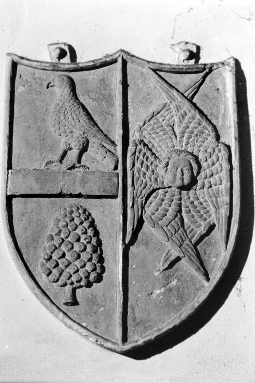 stemma gentilizio (rilievo) - ambito salentino (sec. XV)