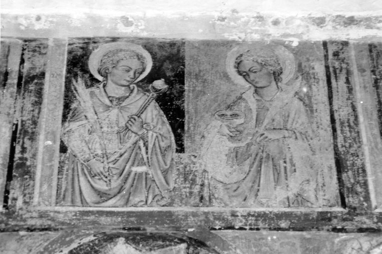 Sant'Agata e Santa Lucia (dipinto) - ambito salentino (seconda metà sec. XV)