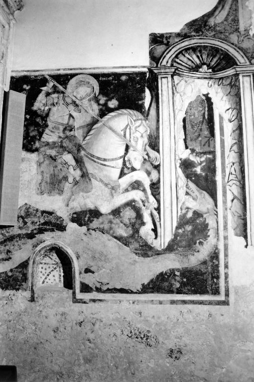 San Giorgio e la principessa (dipinto) - ambito Italia meridionale (seconda metà sec. XV)