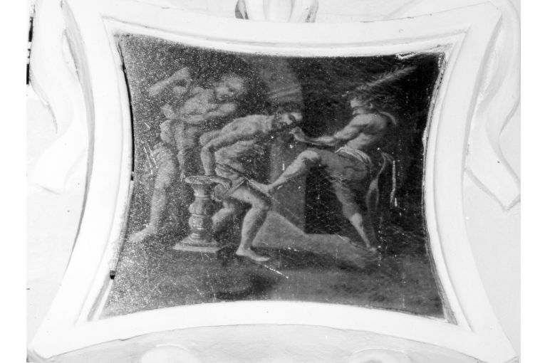 Cristo flagellato (dipinto) - ambito salentino (sec. XVIII)