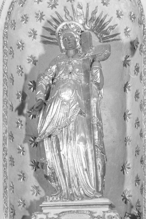 Sant'Elena (reliquiario - a statua) di Zimbalo Francesco Antonio (bottega) (prima metà sec. XVII)
