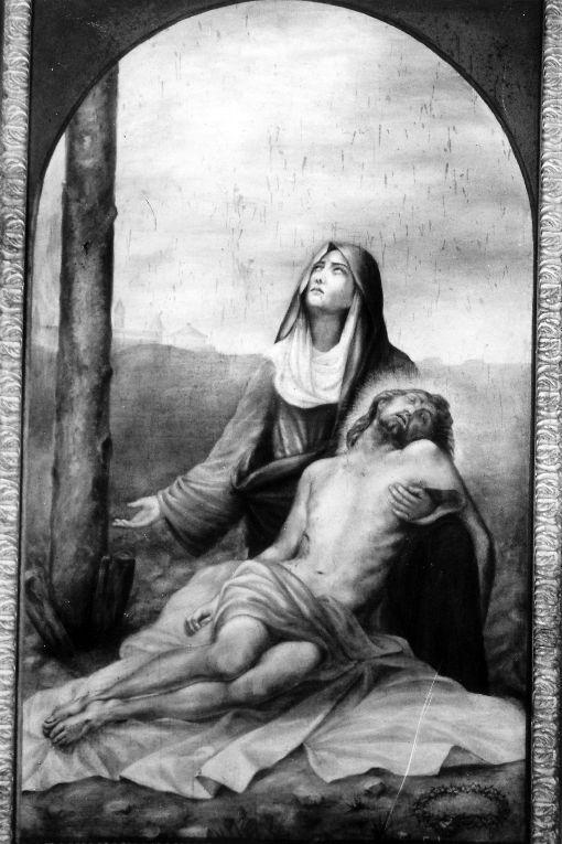 Pietà (dipinto) di Lazzaretti F (sec. XX)