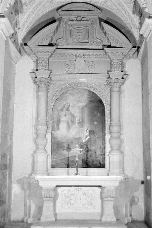 altare - ambito salentino (seconda metà sec. XVI)