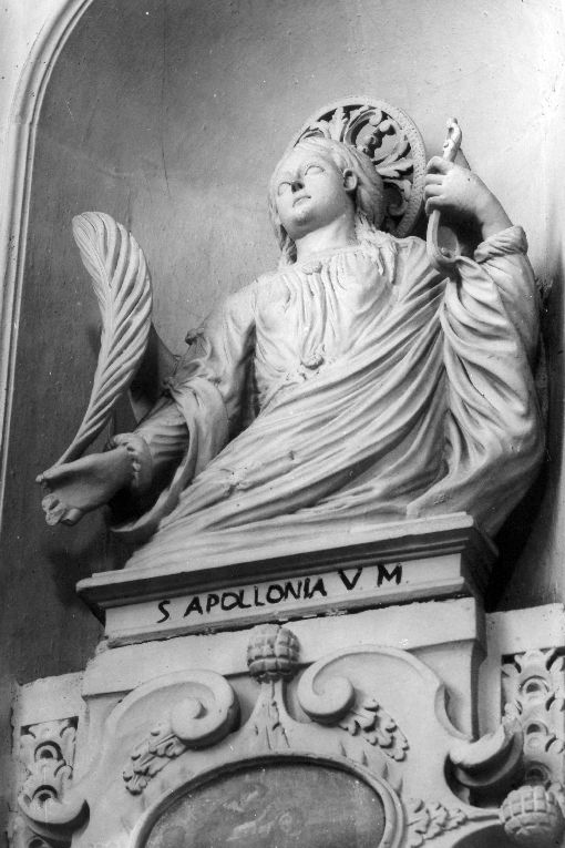 Santa Apollonia vergine e martire (scultura) - ambito salentino (sec. XVIII)