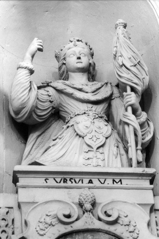 Santa Ursula vergine e martire (scultura) - ambito salentino (sec. XVIII)