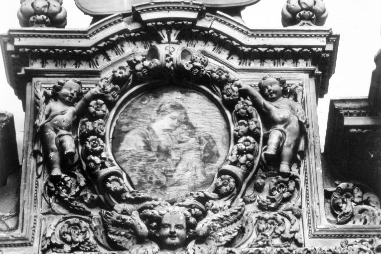Madonna con Bambino (dipinto) - ambito salentino (sec. XVIII)