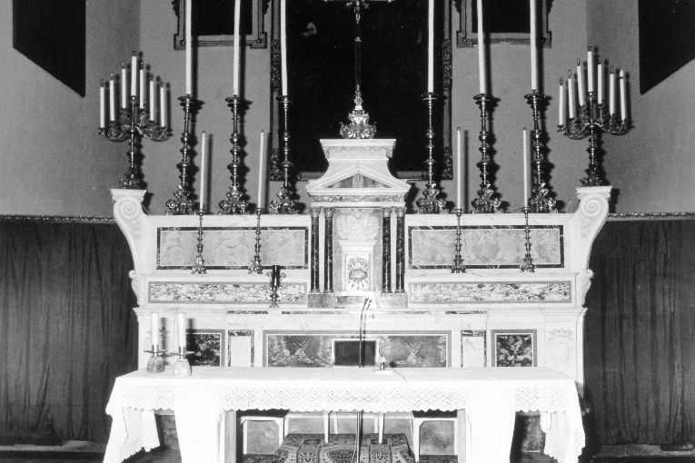 altare maggiore - ambito salentino (sec. XIX)