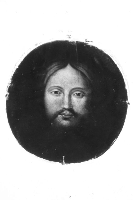 volto di Cristo (dipinto, elemento d'insieme) - ambito salentino (prima metà sec. XVIII)