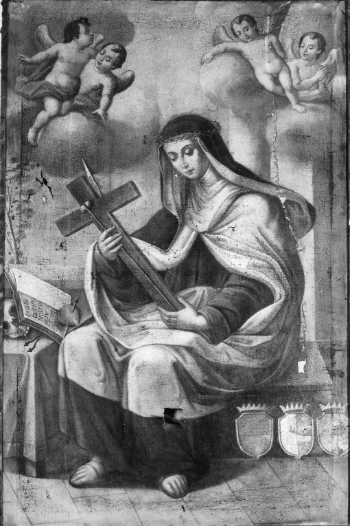 Santa Maria Maddalena dei Pazzi (dipinto, opera isolata) - ambito leccese (sec. XVIII)
