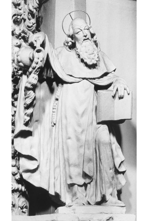 profeta Eliseo (statua) - bottega leccese (prima metà sec. XVIII)