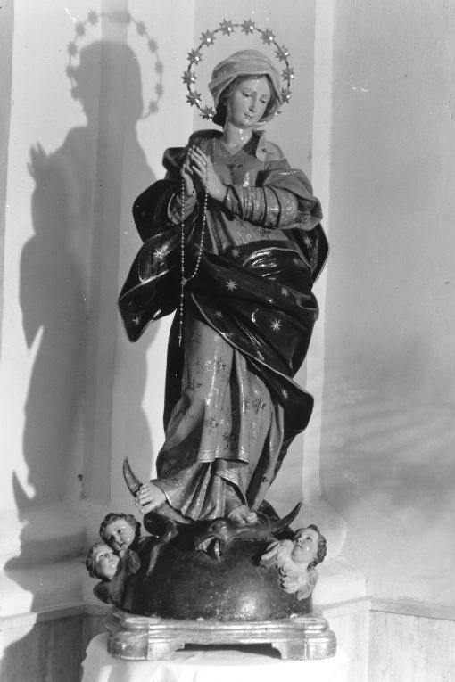 Immacolata Concezione (statua) - ambito napoletano (prima metà sec. XVIII)