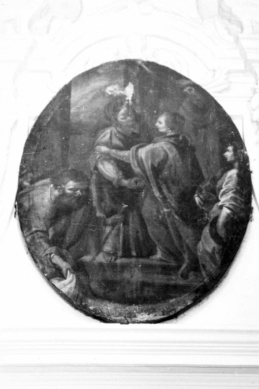visitazione (dipinto) - ambito salentino (sec. XVIII)