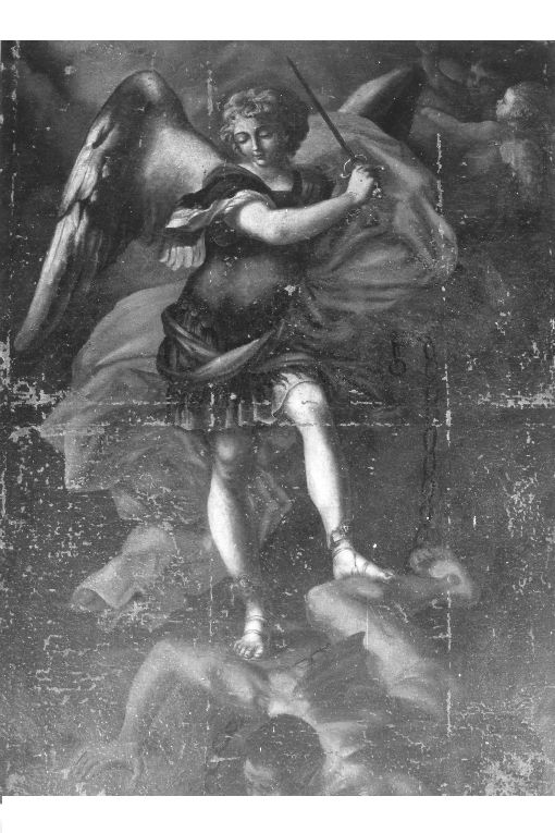 San Michele Arcangelo (dipinto) di Solimena Francesco detto Abate Ciccio (scuola) (fine sec. XVII)