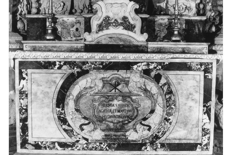 altare - ambito Italia meridionale (seconda metà sec. XVII)