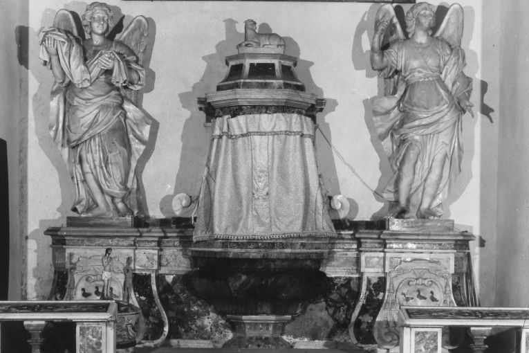 fonte battesimale di Sanfelice Ferdinando (primo quarto sec. XVIII)