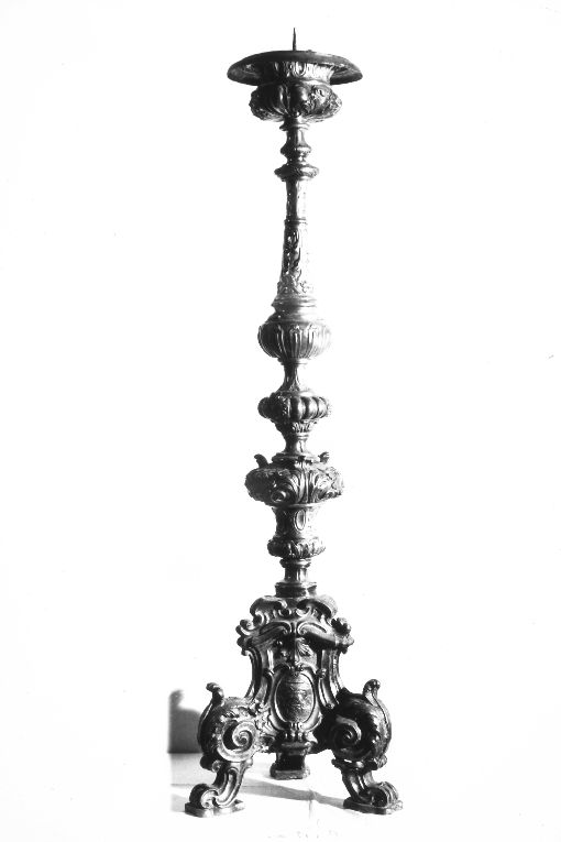 candeliere, serie - ambito napoletano (primo quarto sec. XVIII)