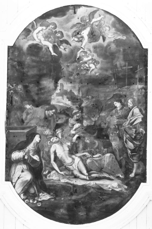 Pietà (dipinto) - ambito napoletano (prima metà sec. XVIII)