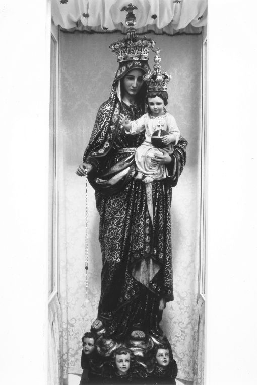 Madonna con Bambino (statua) - ambito salentino (sec. XVIII)