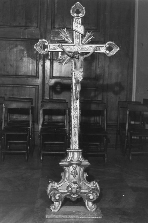 croce d'altare - ambito salentino (seconda metà sec. XVIII)