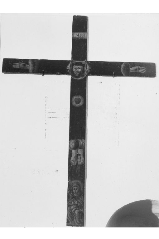 croce penitenziale - ambito salentino (sec. XIX)
