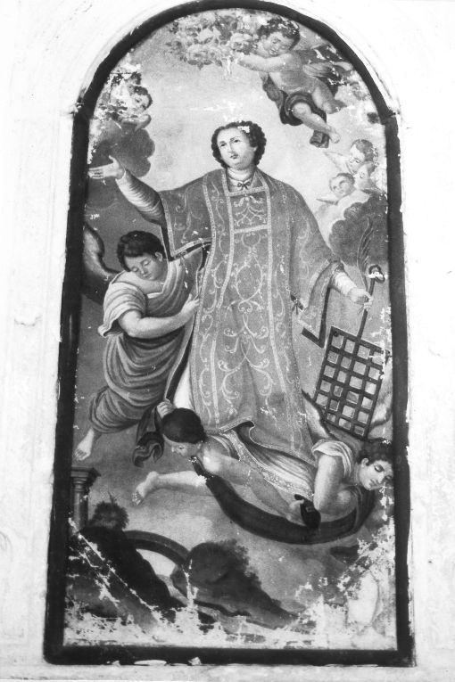 Gloria di San Lorenzo (dipinto) - ambito salentino (sec. XVIII)