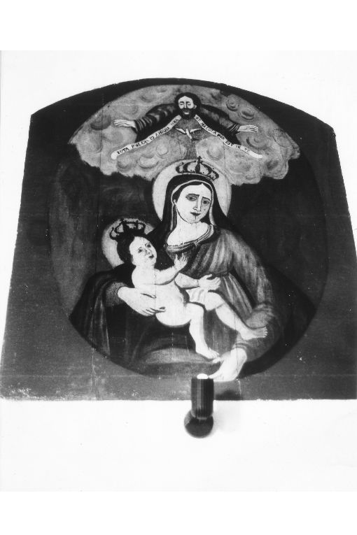 Madonna delle Grazie, Madonna con Bambino (dipinto, opera isolata) - ambito salentino (sec. XVIII)
