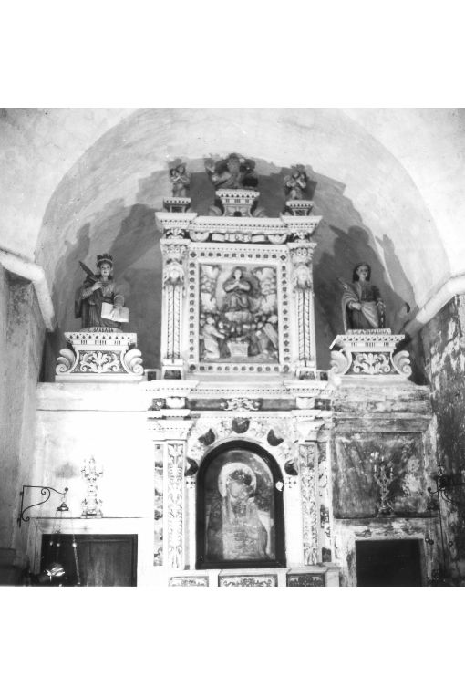 altare, opera isolata - ambito salentino (prima metà sec. XVIII)