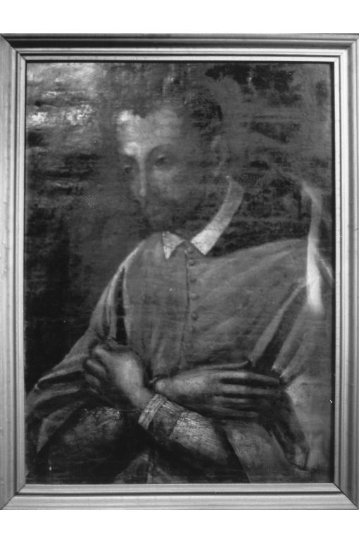 San Carlo Borromeo (dipinto, opera isolata) - ambito napoletano (?) (fine sec. XVII)