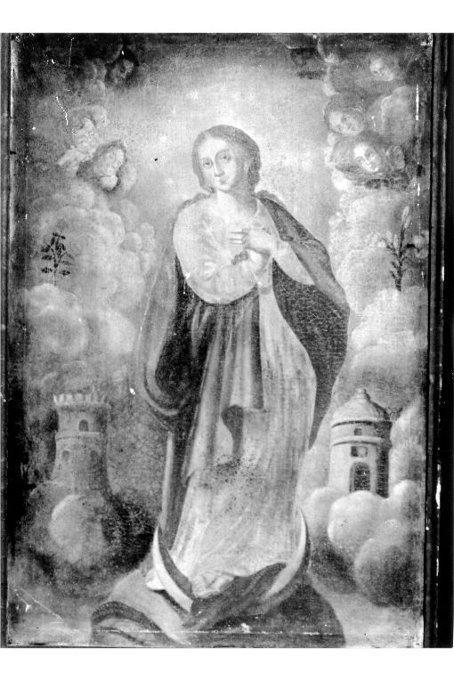 Madonna Immacolata (dipinto) - ambito salentino (fine/inizio secc. XVII/ XVIII)