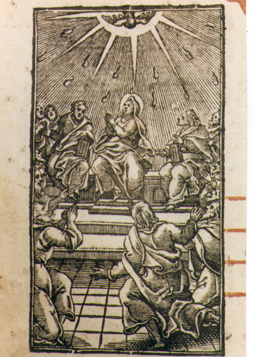 Pentecoste (stampa) - ambito veneziano (sec. XVII)