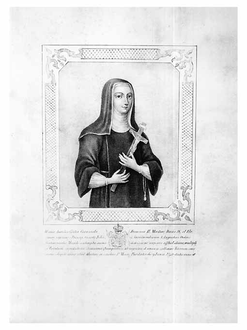 Suor Aurelia Caracciolo (stampa) - ambito Italia meridionale (sec. XVIII)
