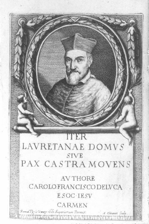 Ritratto del cardinale Carlo Francesco De Luca (stampa) di Clowet Albert (sec. XVII)