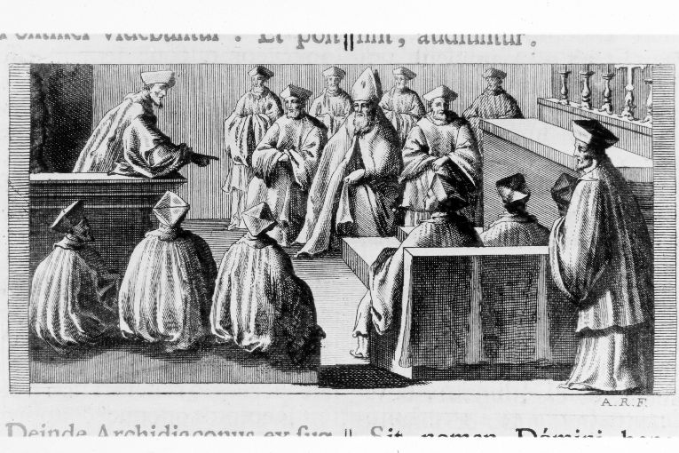 allocuzione "De Disciplina Ecclesiastica" (stampa) di Rossi Andrea (terzo quarto sec. XVIII)