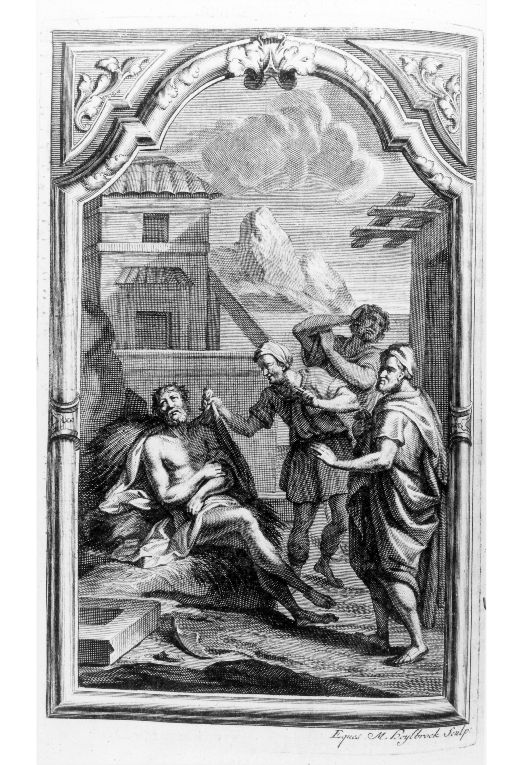scena sacra (stampa) di Heylbrouck Michael (sec. XVIII)