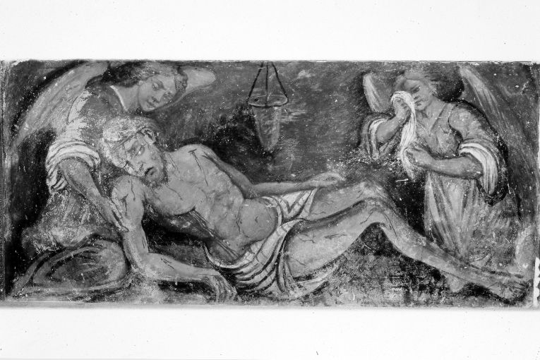 Cristo morto (dipinto) - ambito francescano (sec. XVIII)