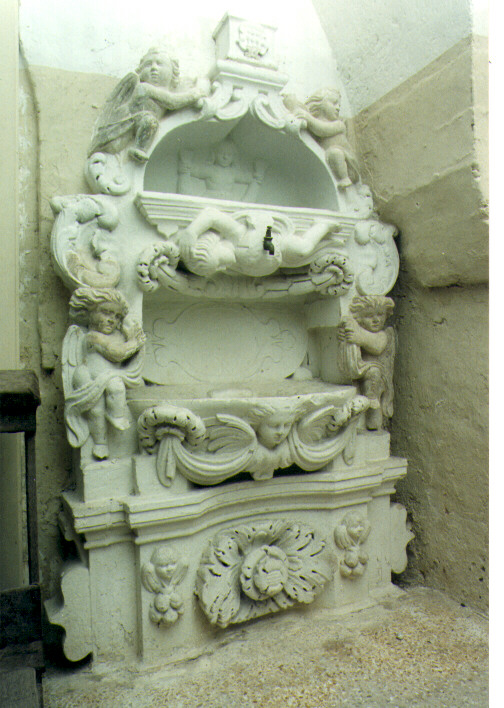 lavabo - ambito salentino (primo quarto sec. XVIII)