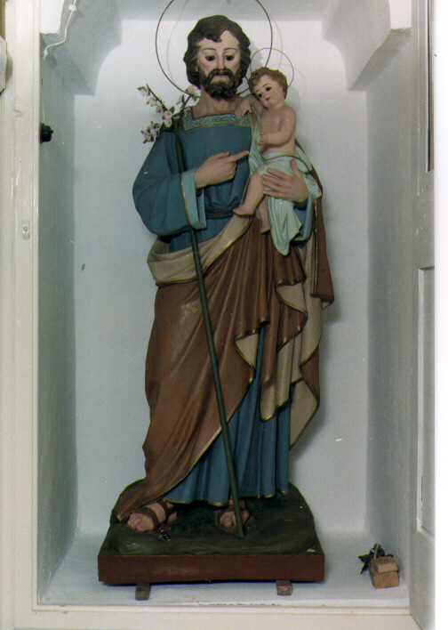 San Giuseppe (statua) - bottega salentina (ultimo quarto sec. XIX)