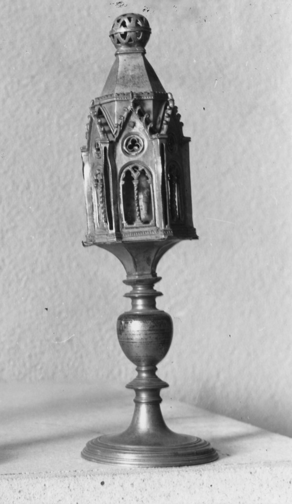 reliquiario architettonico - a tempietto di Nucci Francesco (attribuito), Nucci Bartolomeo (attribuito) (sec. XV, sec. XVIII)