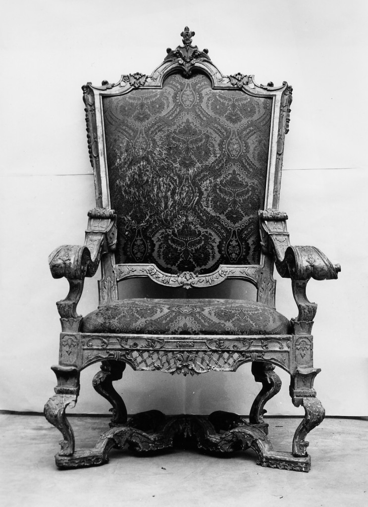 seggiolone - ambito Italia centrale (sec. XVIII)