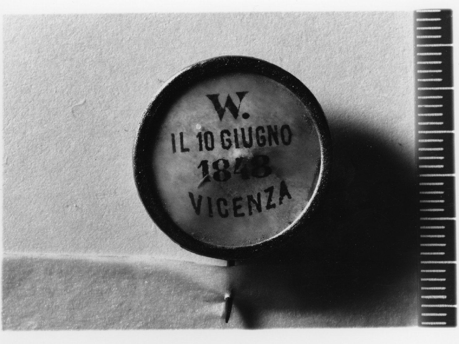 distintivo - produzione italiana (sec. XIX)