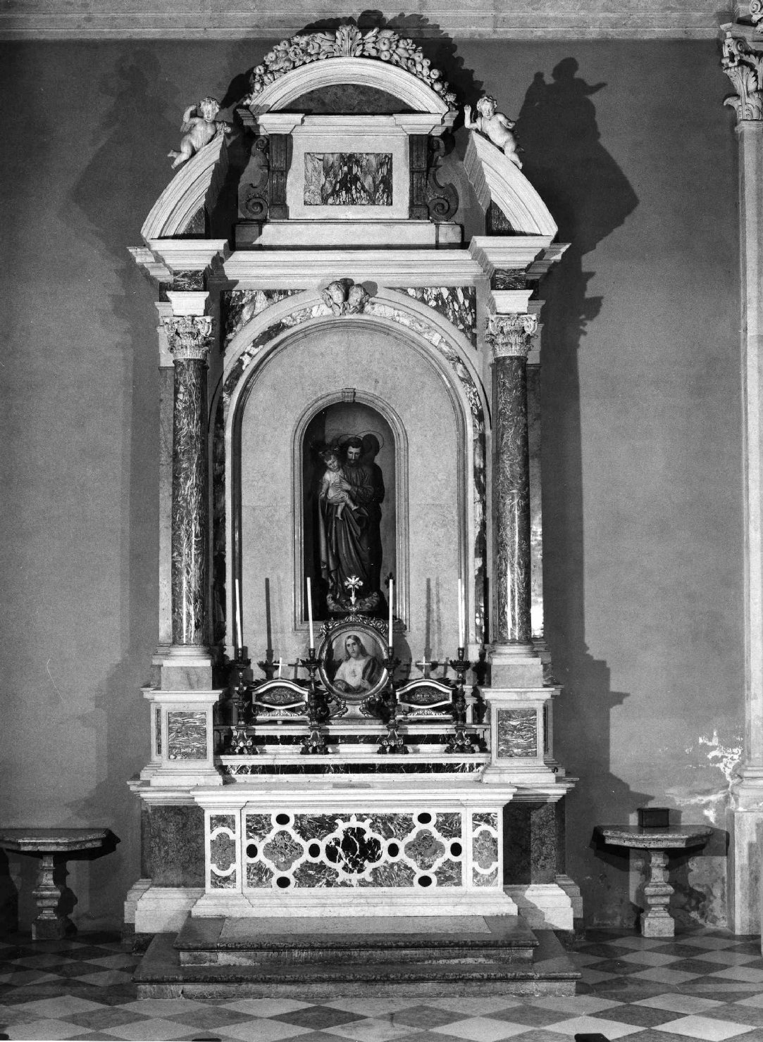 altare - bottega veronese (seconda metà sec. XVII)
