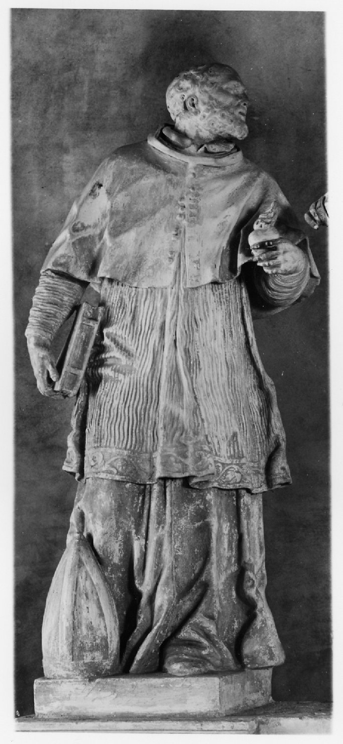 San Francesco di Sales (statua) di Marinali Orazio (fine/inizio secc. XVII/ XVIII)